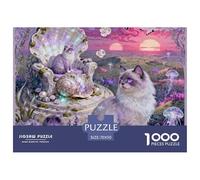 Ragdoll1000 Piece Puzzle Puzzle Games Cute Cats Colourful Puzzle for Adults Children 70x50cm/1000pcs