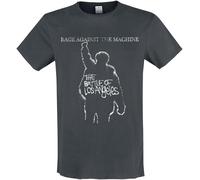 Rage Against The Machine Amplified Collection - The Battle Of LA T-Shirt charcoal S