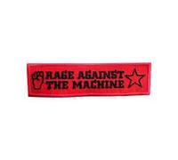 Rage Against The Machine Machine_2 Patch Badge Embroidered Iron on Applique Patch Accessory