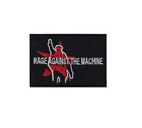 Rage Against The Machine Machine_4 Patch Badge Embroidered Iron on Applique Souvenir Accessory