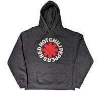 Rage Against The Machine Red Hot Chili Peppers Classic Asterisk Official Unisex Hoodie Size L