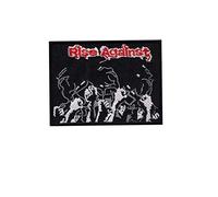 Rage Against The Machine Rise Black White Patch Badge Embroidered Iron on Applique Souvenir Accessory