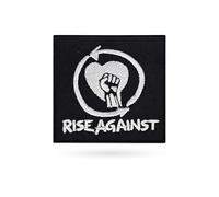 Rage Against The Machine Rise Yellow Patch Badge Embroidered Iron on Applique Souvenir Accessory