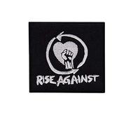 Rage Against The Machine Rise Yellow Patch Badge Embroidered Iron on Applique Souvenir Accessory