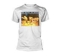 Rage Against the Machine Unisex Adult Anger Gift T-Shirt (S) (White)