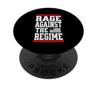Rage Against The Regime Political Protest PopSockets Adhesive PopGrip