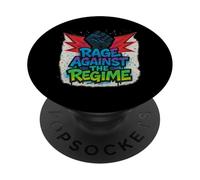 Rage Against The Regime Political Protest PopSockets Adhesive PopGrip