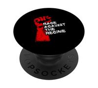 RAGE AGAINST THE REGIME Protest, Resistance, Activism PopSockets Adhesive PopGrip