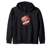 Rage Against The Regime Protest Zip Hoodie