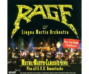 Rage and Lingua Mortis Orchestra - Rage and Lingua Mortis Orchestra - Metal Meets Classic Live! [DVD]