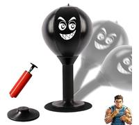 Rage Bag,Strong Suction Desktop Punching Bag,punching bag speed bag,desktop punching bag stress relief,fun punch bag funny Toys for Kids Coworkers and Friends (A1)