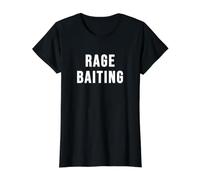 Rage Baiting Value Graphic T-Shirt, Women, Black, L