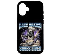 Rage Baking Saves Lives Funny Angry Cat Home Bakers Case for iPhone 16