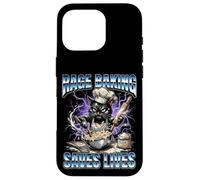 Rage Baking Saves Lives Funny Angry Cat Home Bakers Case for iPhone 16 Pro