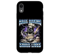 Rage Baking Saves Lives Funny Angry Cat Home Bakers Case for iPhone XR