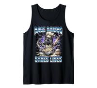 Rage Baking Saves Lives Funny Angry Cat Home Bakers Tank Top