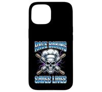Rage Baking Saves Lives Skull Rolling Pins Baker Case for iPhone 15