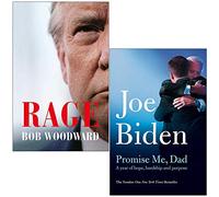 Rage By Bob Woodward & Promise Me Dad By Joe Biden 2 Books Collection Set