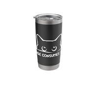 Rage Consumes Me Cat Anger Meme Funny Angry Humor Kitty Stainless Steel Insulated Tumbler