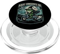 Rage Consumes Me Frog Meme, Witch Scooter Humor PopSockets PopGrip for MagSafe