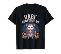 Rage Consumes Me Introverts Funny Possum Tee for Everyday T-Shirt