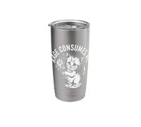Rage Consumes Me | Super Funny Cute Kitten Design Stainless Steel Insulated Tumbler