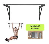 Rage Fitness R2 Wall Mounted Pull-Up Bar Black, 22"(H) x 36"(d) x 52"(w)