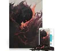 Rage Hard Jigsaw Puzzle for Adults 1000 Pieces Mind Challenge Toy Gentle Leisure Precise Cut Memorable Gift (38x26cm)