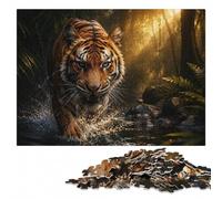 Rage in The Shadows Detailed Wooden Jigsaw, Adults, 1000 Pieces | Christmas gift for puzzle lovers with solo or shared puzzle time alone or together.