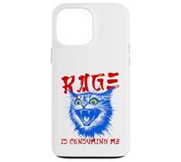 Rage Is Consuming Me - Funny Cat Kitten Meme Humor Case for iPhone 13 Pro Max