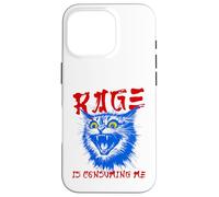 Rage Is Consuming Me - Funny Cat Kitten Meme Humor Case for iPhone 16 Pro