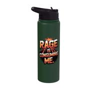 Rage is Consuming Me Stainless Steel Insulated Water Bottle