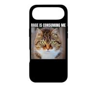 Rage Is Consuming Me Staring Angry Cat Rage Silly Funny Meme Case for iPhone Air