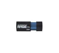 RAGE LITE 120 MB/s 256GB USB 3.2 Black PEF256GRLB32U