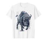 Rage of the Beast: Vintage Bison Buffalo T-Shirt