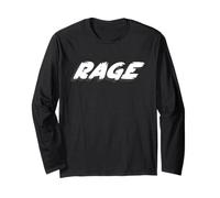 Rage | Severe Anger Very Upset Intensely Irate Long Sleeve T-Shirt