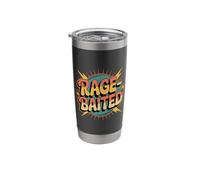 Ragebaited Internet Slang Troll |- Stainless Steel Insulated Tumbler