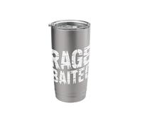 Ragebaited Internet Slang Troll |- Stainless Steel Insulated Tumbler