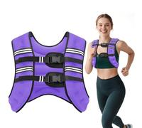 Ragebby Weighted Vest, 16 lbs Vest for Men Women with Reflective Stripe, Adjustable Body Weight Vests for Workout, Strength Training, Running, Fitness