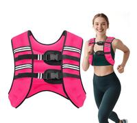 Ragebby Weighted Vest, 20 lbs Vest for Men Women with Reflective Stripe, Adjustable Body Weight Vests for Workout, Strength Training, Running, Fitness
