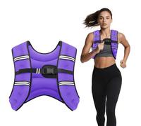 Ragebby Weighted Vest, 8 lbs Vest for Men Women with Reflective Stripe, Adjustable Body Weight Vests for Workout, Strength Training, Running, Fitness