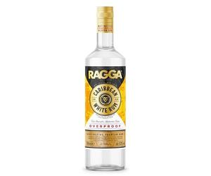 Ragga OverProof White Caribbean Rum 70cl 63% Abv - Award Winning, Master Distiller Produced - Premium, Smooth, Bold - Perfect With A Mixer, In Rum Punch & Cocktails