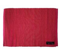 Ragged Rose 27 cm x 37 cm Cotton Placemats - Gift-Wrapped Table Place Mats Set of 4 - Ribbed Cotton Indoor & Outdoor Placemats for Living Room, Dining Table, & Kitchen