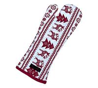 Ragged Rose Christmas Red Oven Gauntlet