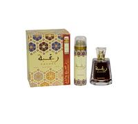 Raghba women100ml Eau De Parfum with deo inside UAE Unisex Arabian Perfume Oud Musk Vanila