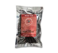 Raging Bull Beef Chilli Bites - 250g - Authentic South African Beef Bites - High Protein Snacks - Grass Fed Beef Chilli Bites - Dried Meat Bites - Low Carb Natural Carnivore Meat Snack