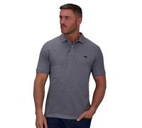 Raging Bull Classic Organic Polo Shirt Grey Marl