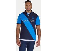 Raging Bull Diagonal Stripe Jersey Mens Polo -