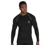 Raging Bull Men's Base Compression Long Sleeve Tee in Black | Size: 3XL raging bull Black 3XL