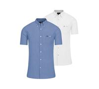 Raging Bull Men's Classic 2 Pack Short Sleeve Linen Shirt | Size: 3XL raging bull Multicolor 3XL